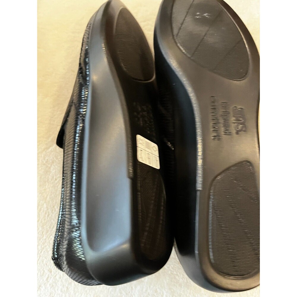 SAS Dream Comfort Loafers Shoes Size 9.5 N Narrow $157 Black Snake NEW in Box - Picture 10 of 16